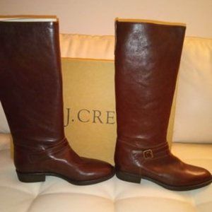 J. Crew Tenley Vachetta Boots 8M Narrow Calf, NEW IN BOX!!!